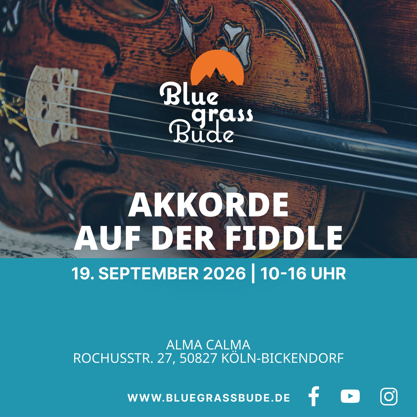 Akkorde auf der Fiddle - 19.09.2026 in Köln-Bickendorf
