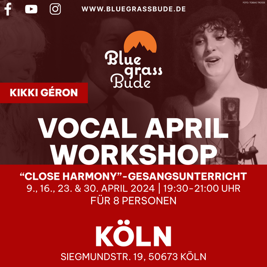 Vocal April Workshop: Köln (09., 16., 23., 30. April)