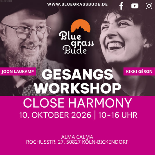 Gesangs-Workshop Close Harmony - 10.10.2026 in Köln-Bickendorf