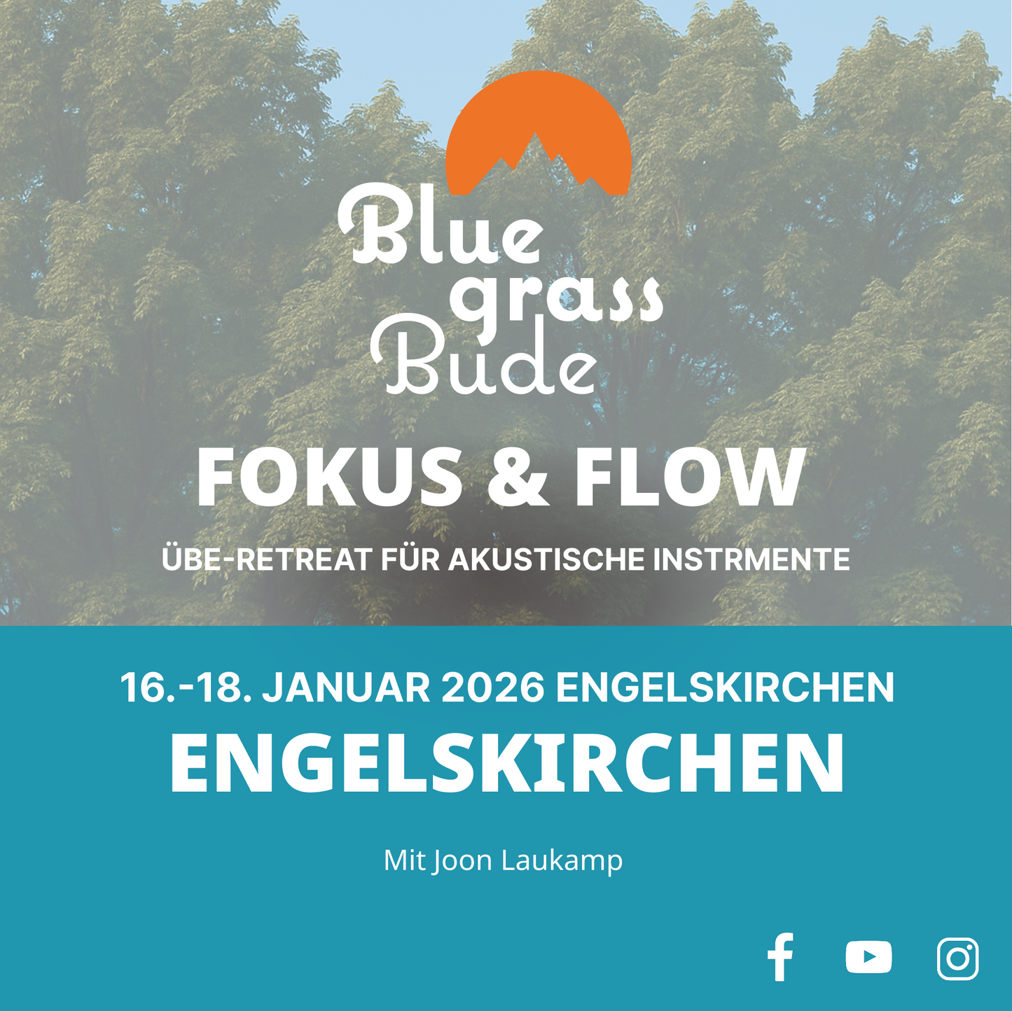 Fokus & Flow – Übe-Retreat im Oberbergischen mit Joon Laukamp