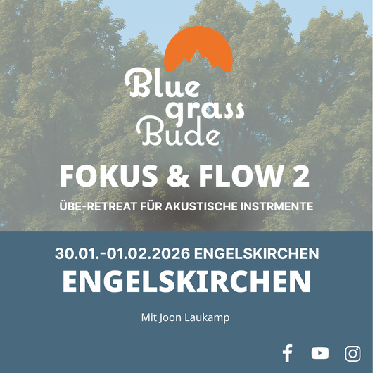 Fokus & Flow 2 – Übe-Retreat im Oberbergischen mit Joon Laukamp